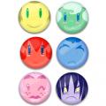 Zap! Smiley Button Set